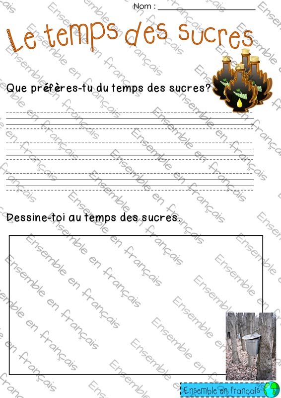 20. Cabane à sucre – Page 3 – Ensemble en Français